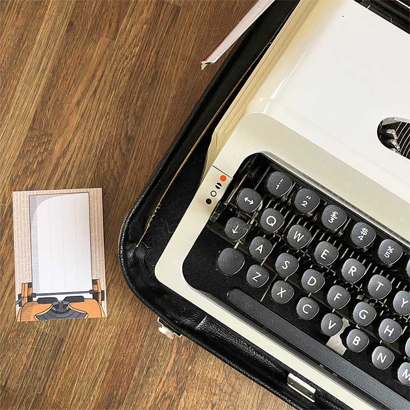 A7 Adresstickers Typemachine - Afbeelding 4