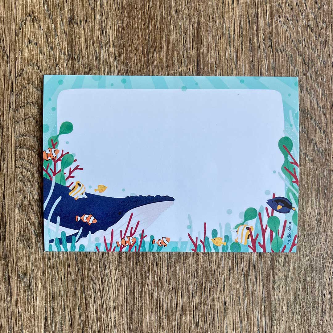 A7 Adresstickers Walvis