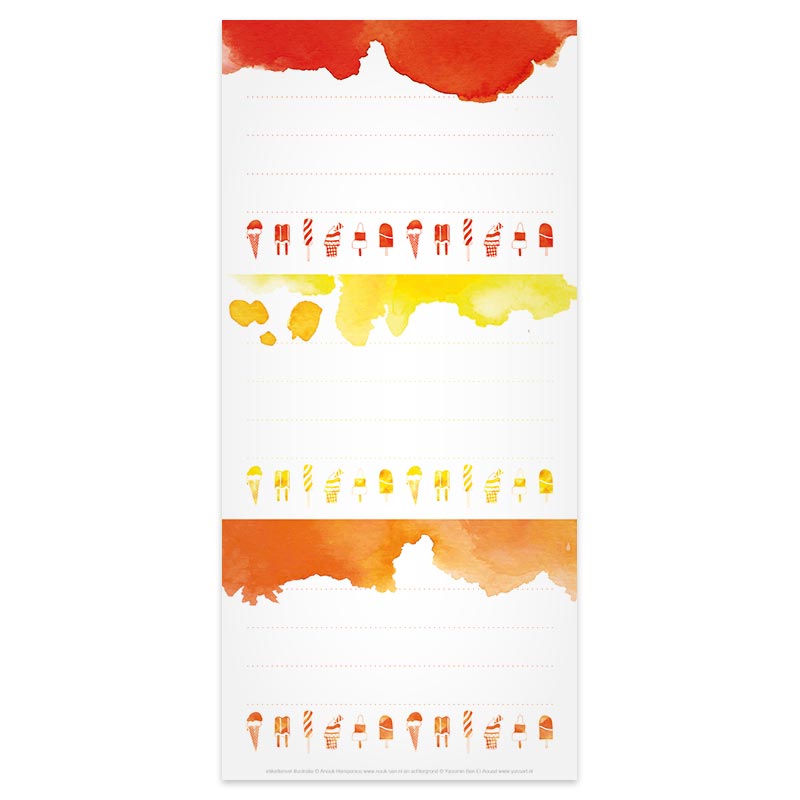 Adresstickers IJsjes - Afbeelding 2