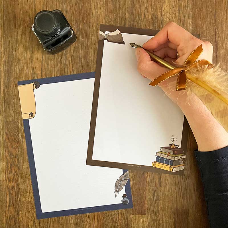 Pre-order: A5 Briefpapier Lezen en Schrijven