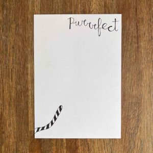 Interessepeiling: A5 Briefpapier Purrrfect