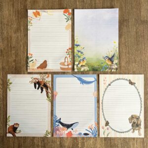 Briefpapierset Dieren #1