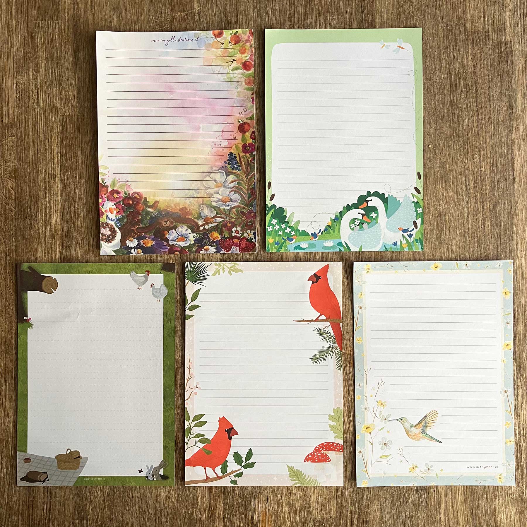 Briefpapierset Dieren #2 - Afbeelding 2