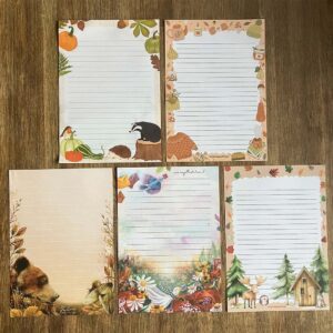 Briefpapierset Herfst