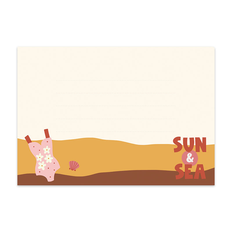 C6 Enveloppen Summer Vacation - Afbeelding 3
