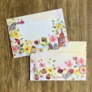 C6 Enveloppen Sweet Tea Party