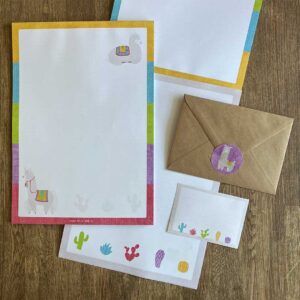 Postpapier Alpaca & Cactus