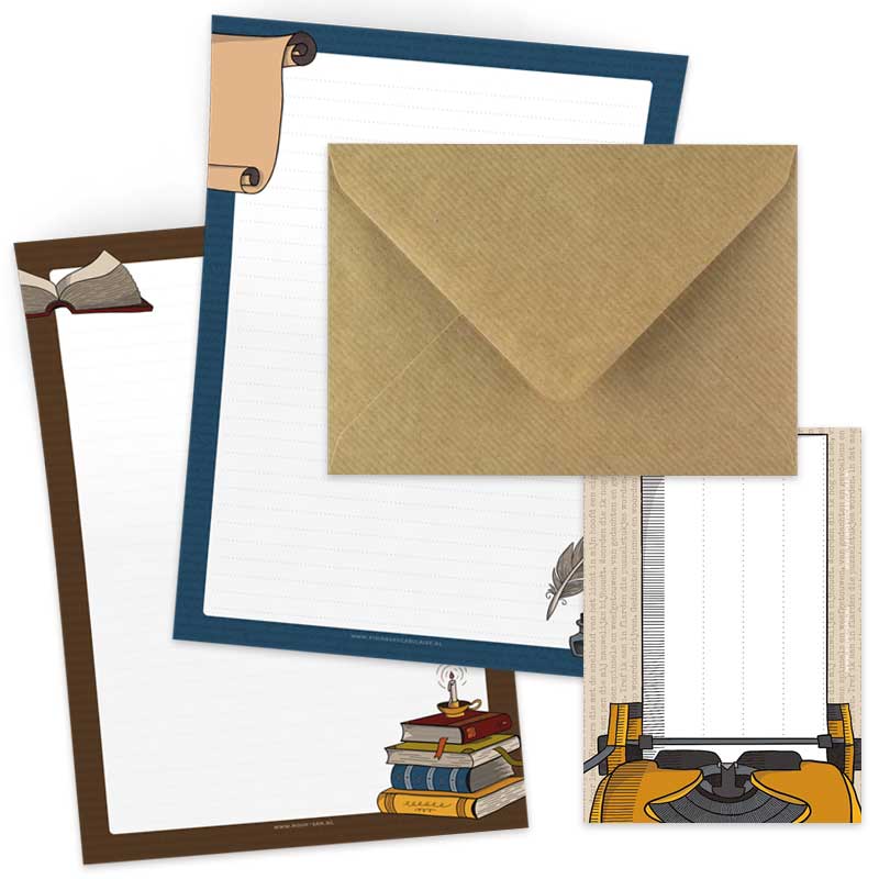 Pre-order: Postpapier Vintage Letters - Afbeelding 2