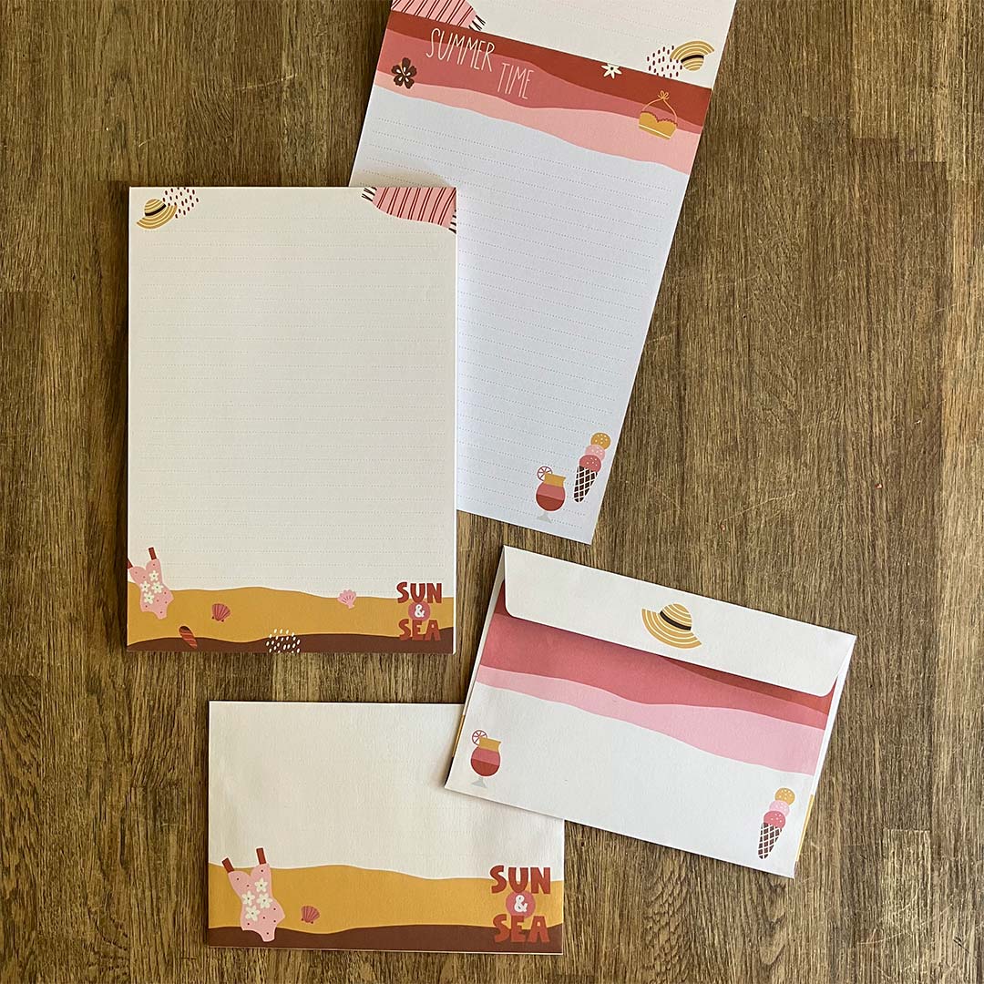 Postpapier Summer Vacation