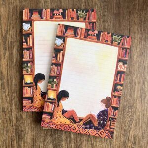 A5 Briefpapier Boekenhoekje