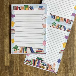 A5 Briefpapier Booklover