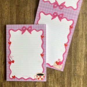 A5 Briefpapier Cherry Love