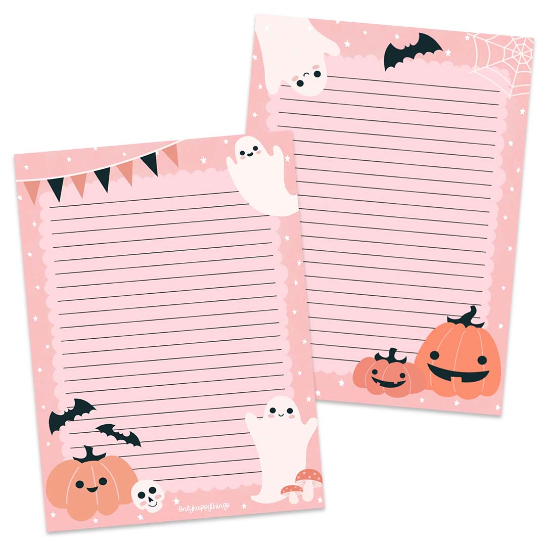 A5 Briefpapier Cute Halloween - Afbeelding 2