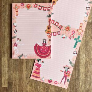 A5 Briefpapier Dia de los Muertos