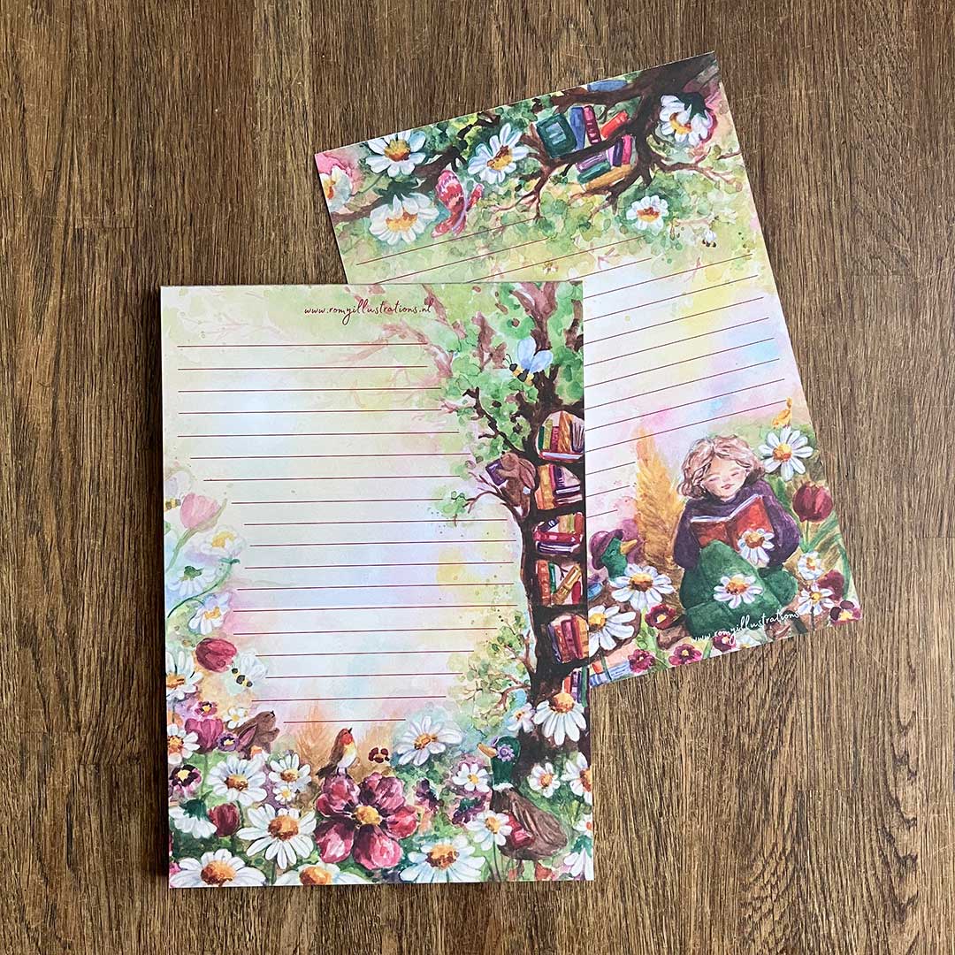 A5 Briefpapier Endless Books