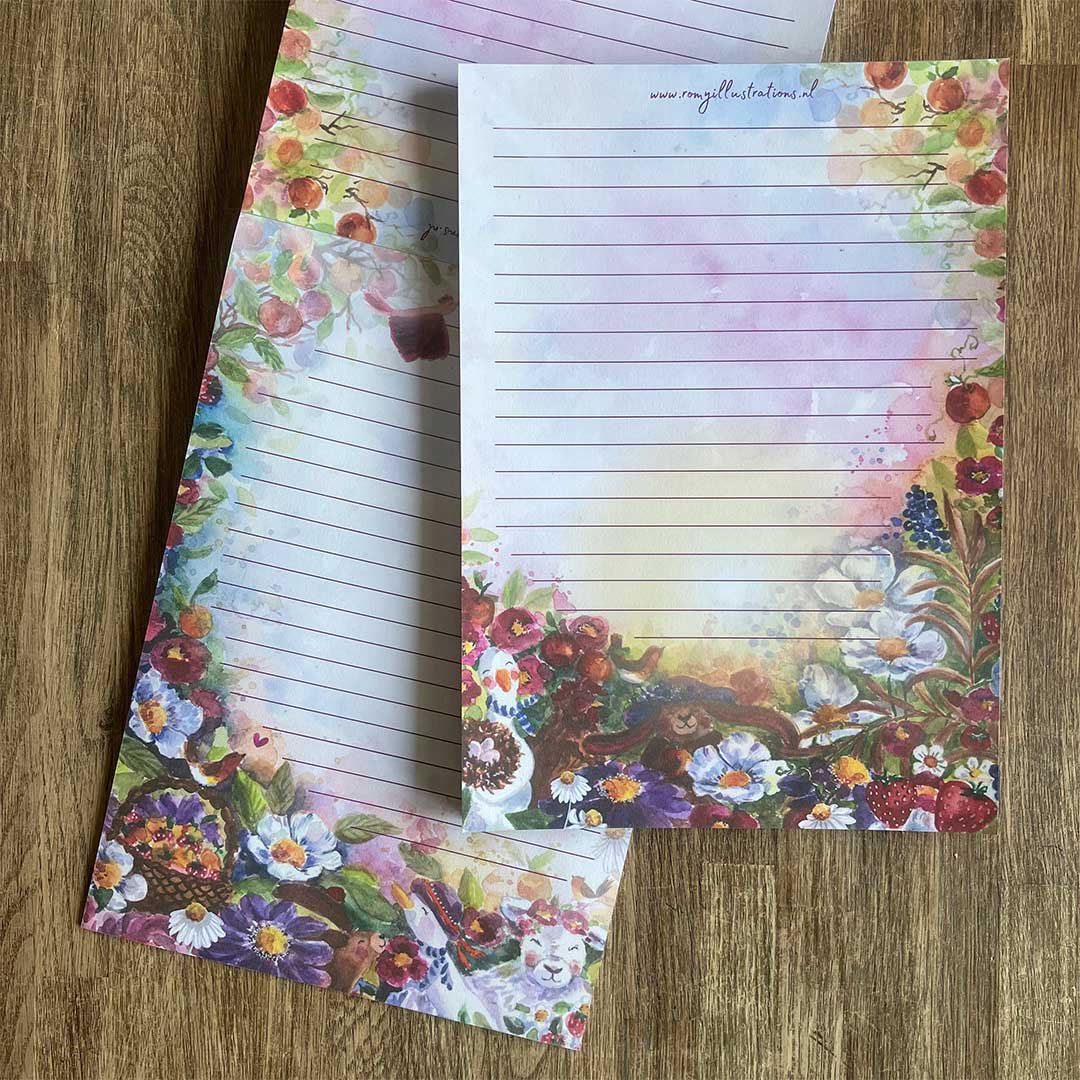 A5 Briefpapier Fruitfull Spring