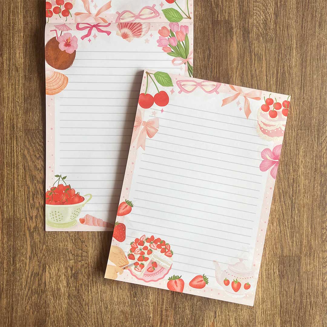 A5 Briefpapier Girly Things