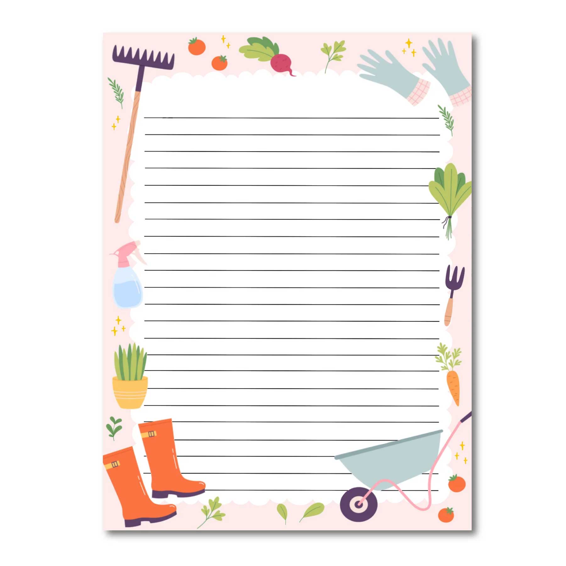 A5 Briefpapier Green Thumb Delights - Afbeelding 4