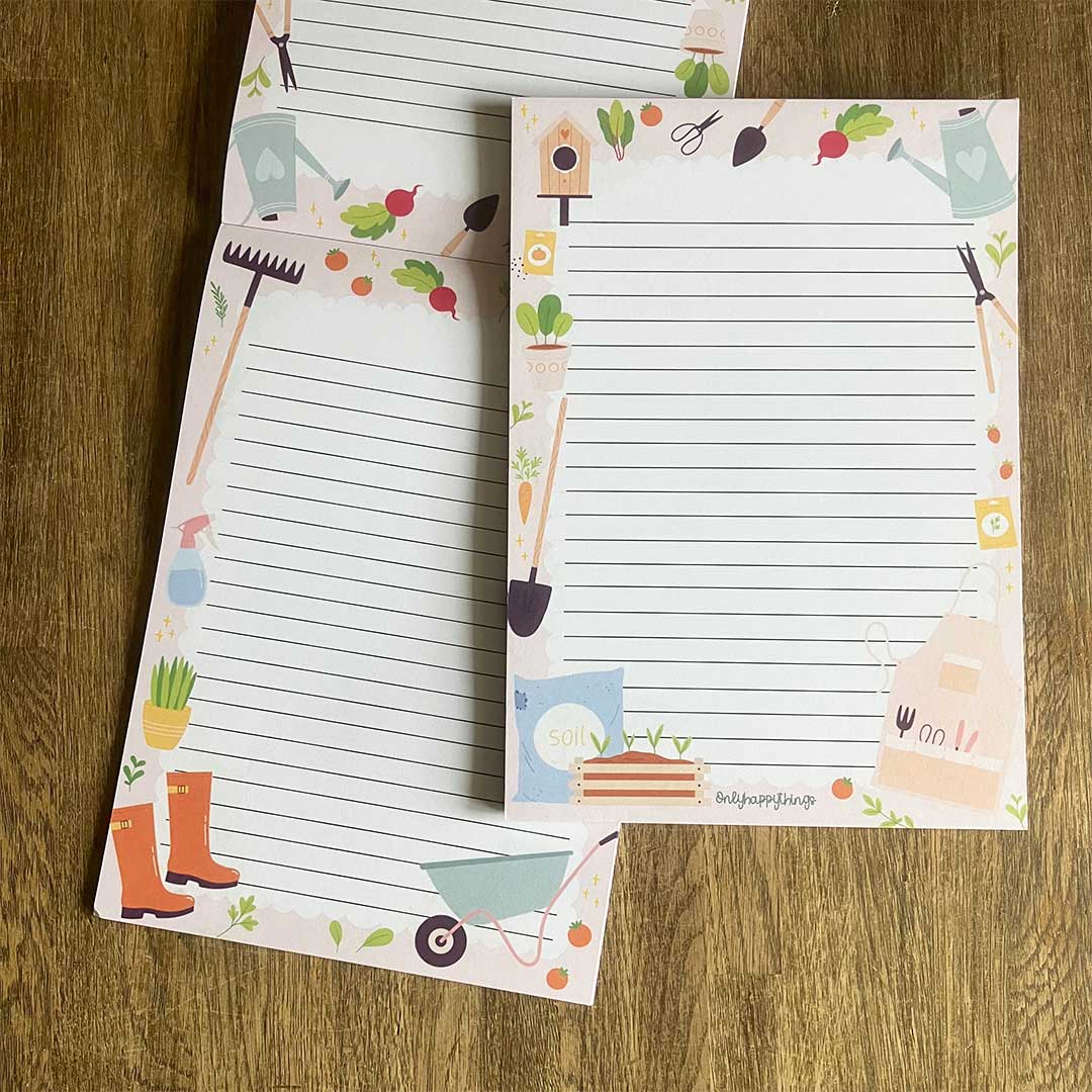 A5 Briefpapier Green Thumb Delights