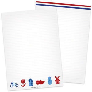 Interessepeiling: A4 Briefpapier Holland