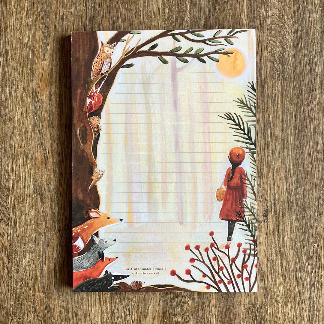 A5 Briefpapier Never Alone