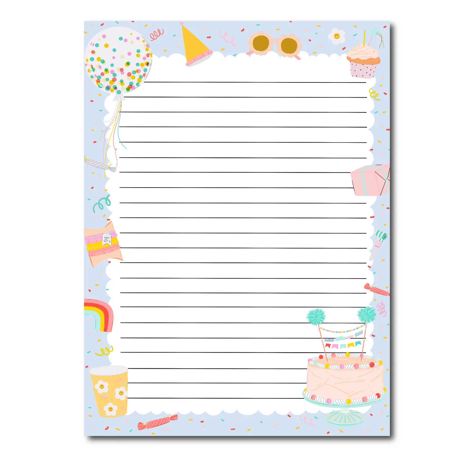 A5 Briefpapier Party Time - Afbeelding 4