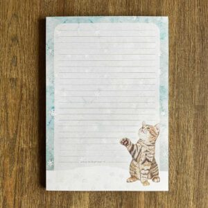 A5 Briefpapier Sneeuwpoesje