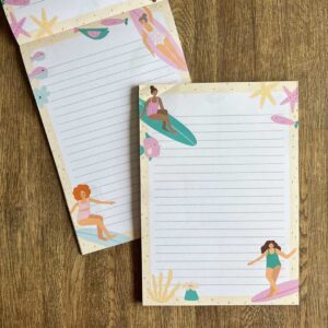 A5 Briefpapier Surfers