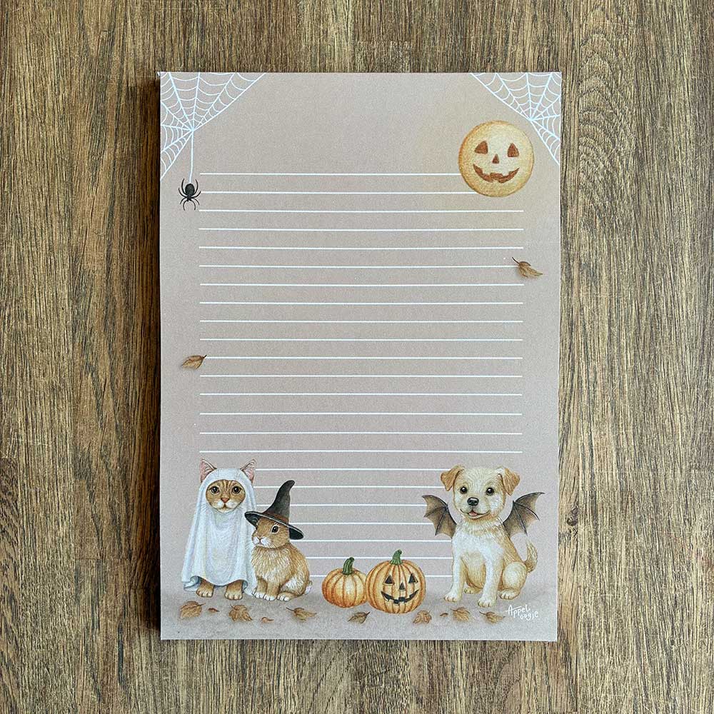 a5 briefpapier verkleed dieren