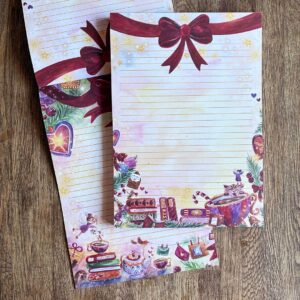 a4 + a5 briefpapier whimsical bookfairy