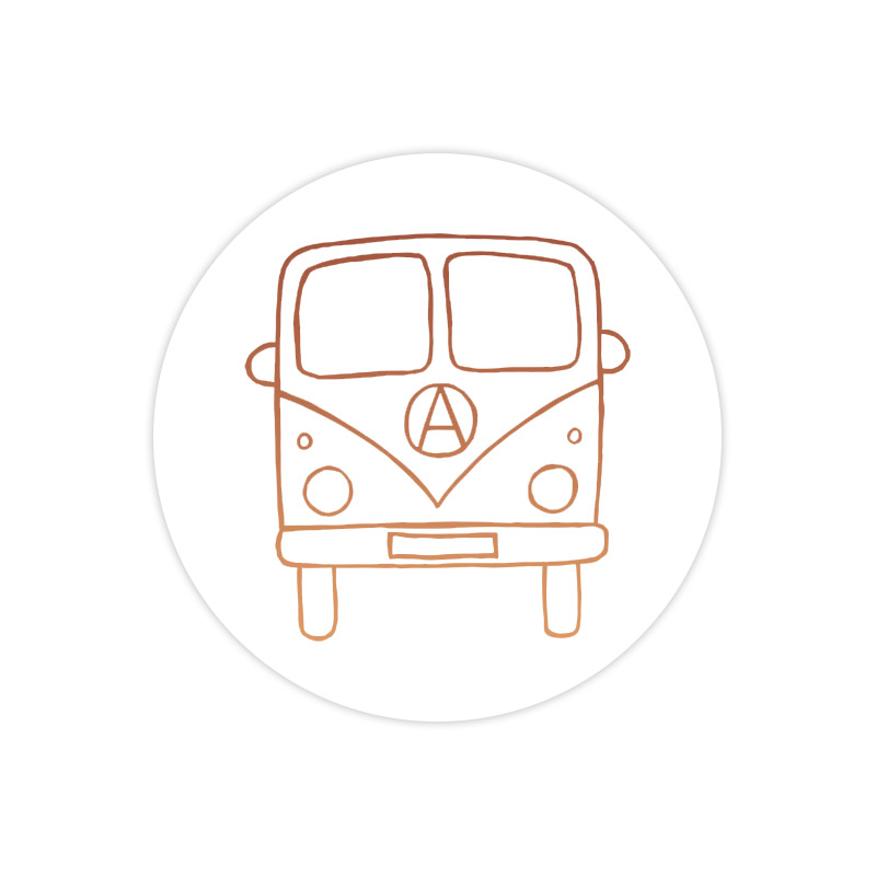 Sluitzegels Busje Koper - Afbeelding 2