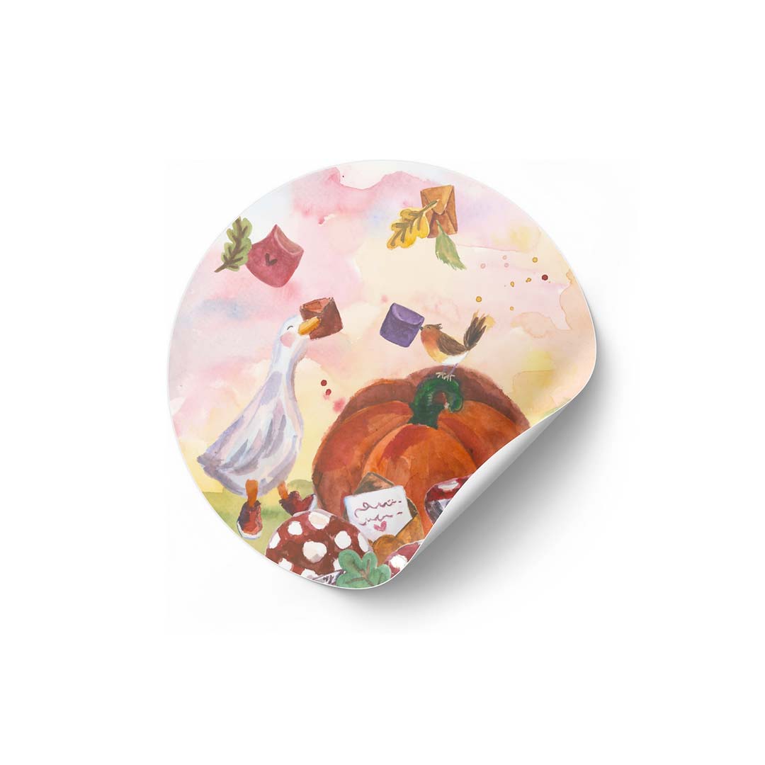 Sluitzegels Pumpkin Mail - Afbeelding 2