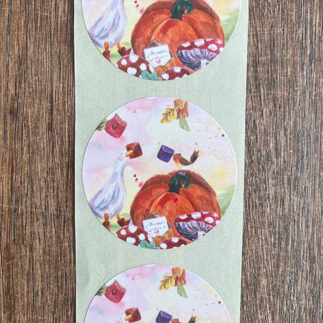 Sluitzegels Pumpkin Mail