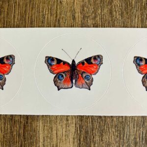 Sluitzegels Rode Vlinder