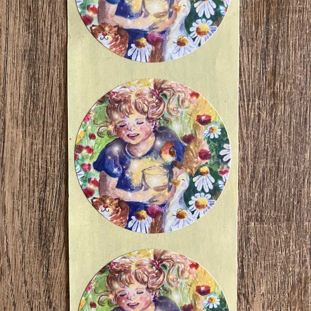 Sluitzegels Vuurvliegjes Vangen